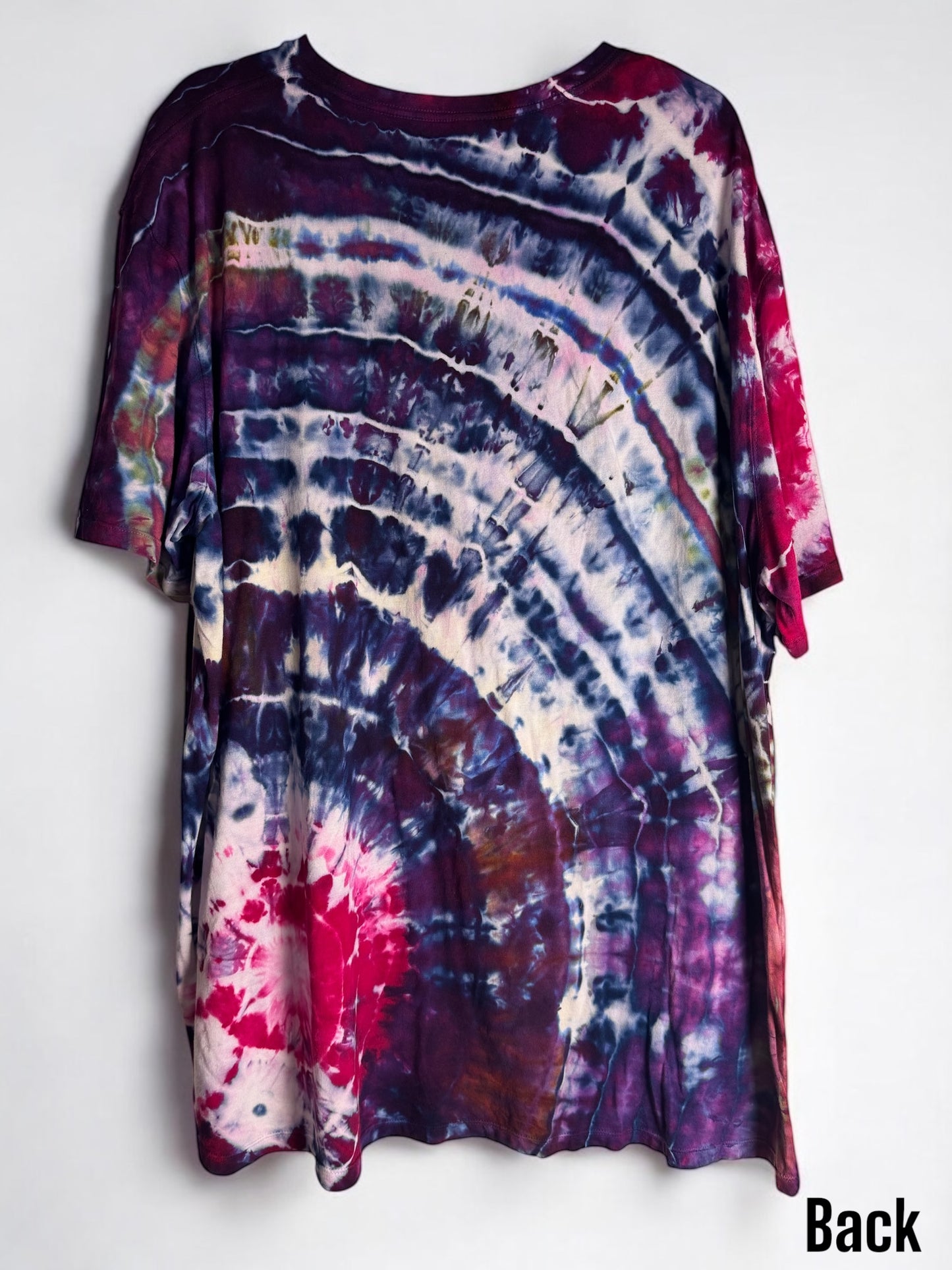 Unisex Size 3XL Bamboo Organic Cotton Geode Tiedye Tshirt One of a Kind
