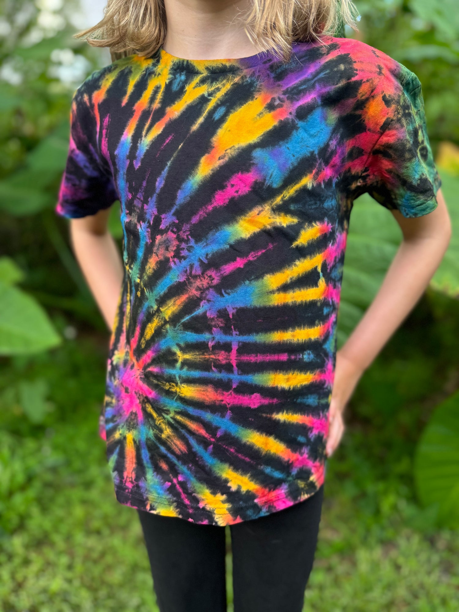 Tie Dye Kids Cotton Tee