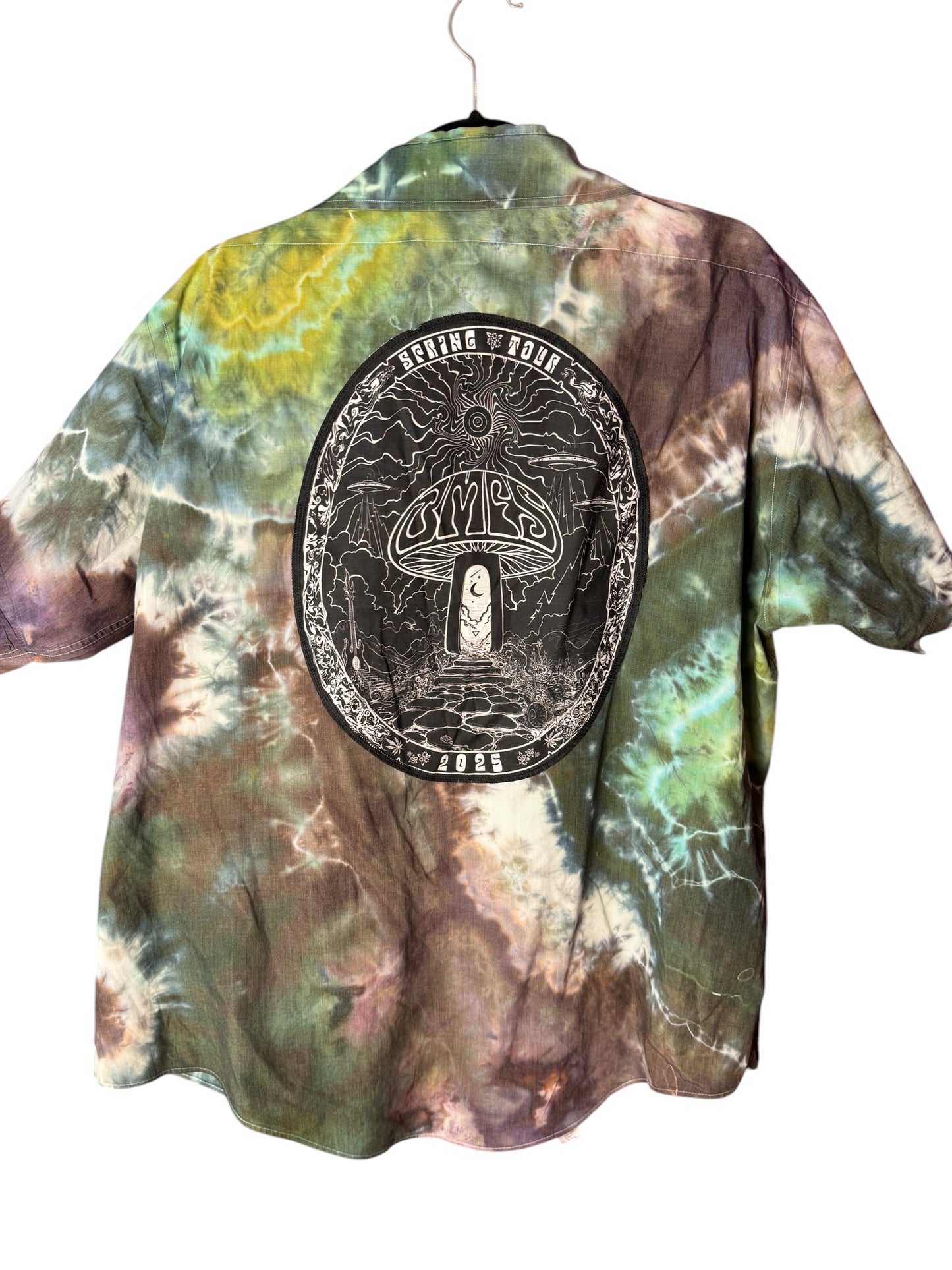 Men’s Tiedye BMFS Billy Strings Shirt Size XL