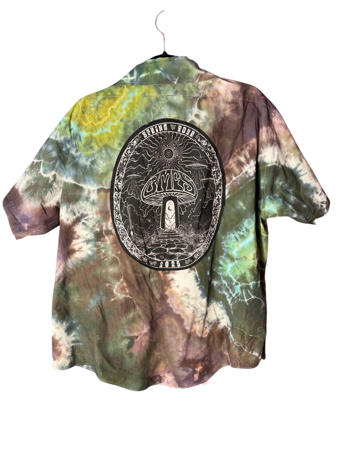Men’s Tiedye BMFS Billy Strings Shirt Size XL