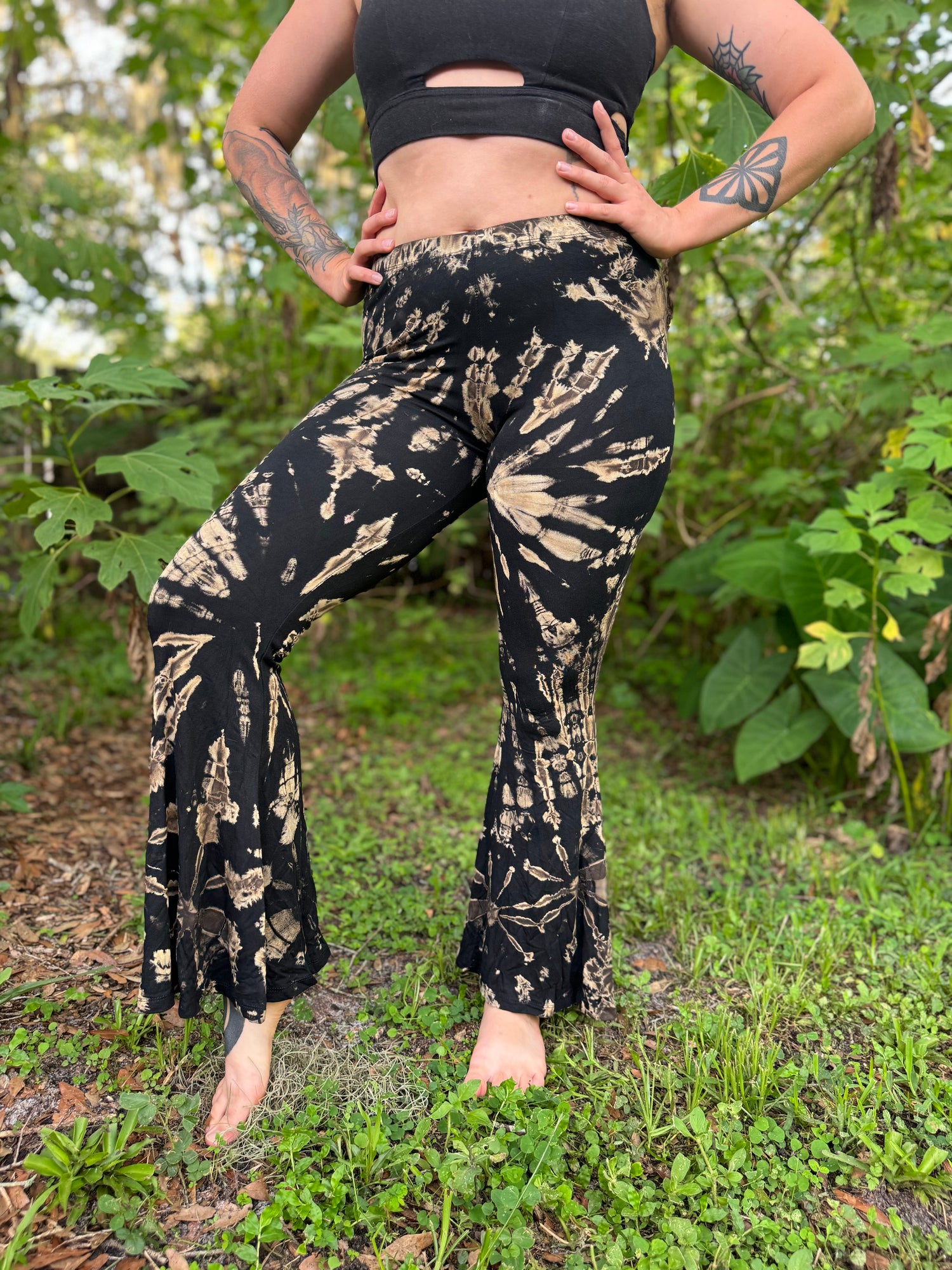 Tie Dye Bonita Adult Bell Pants