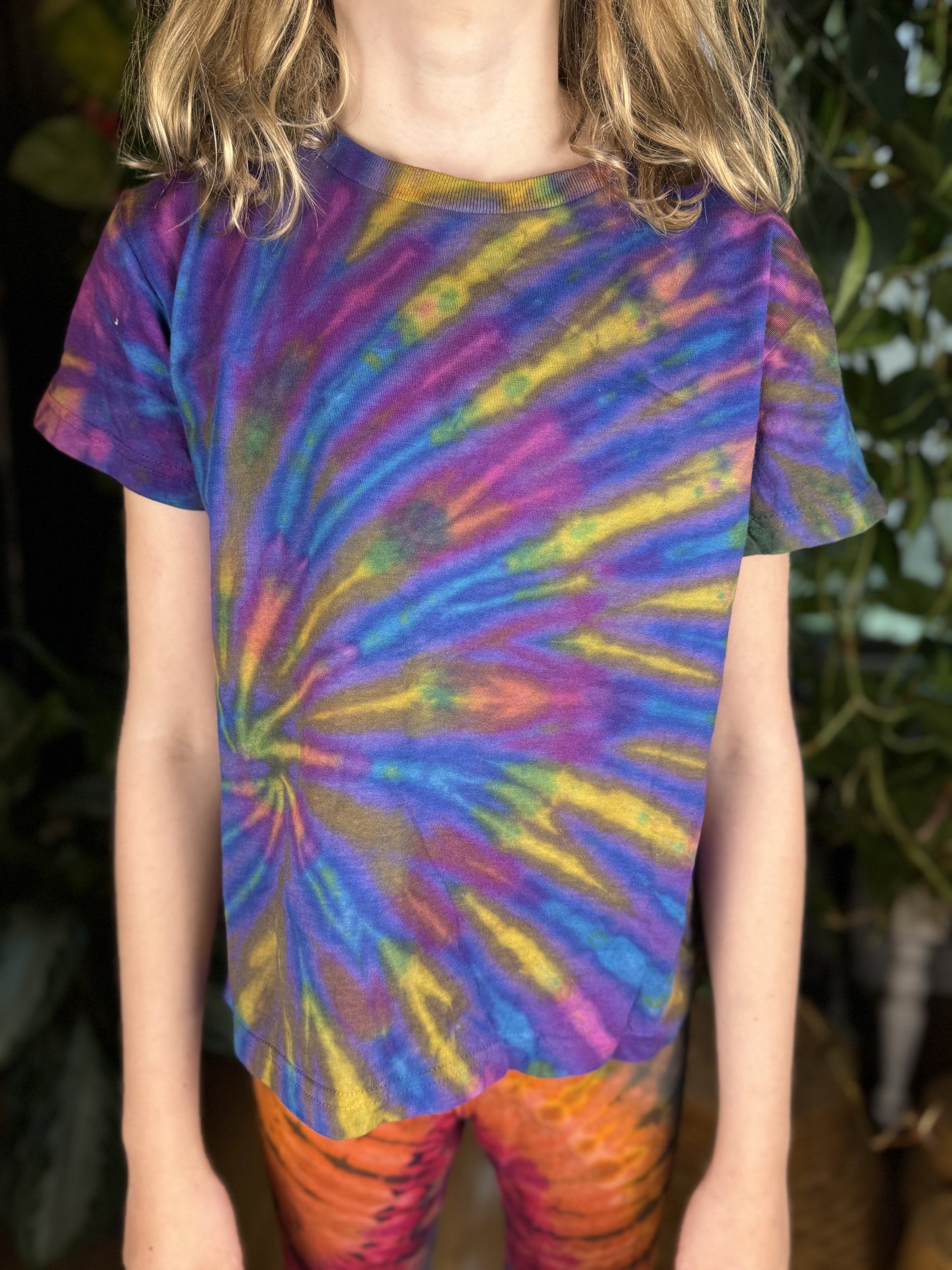 Tie Dye Kids Cotton Tee