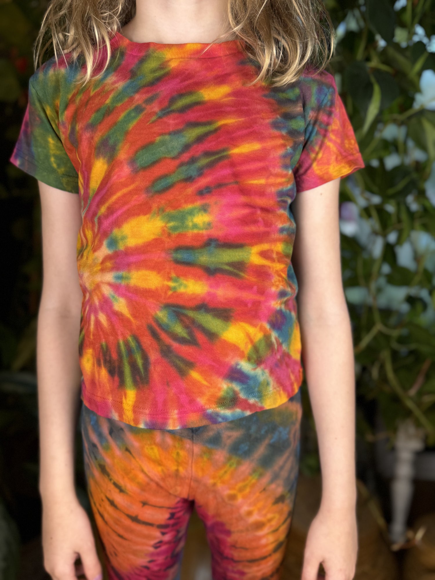 Tie Dye Kids Cotton Tee