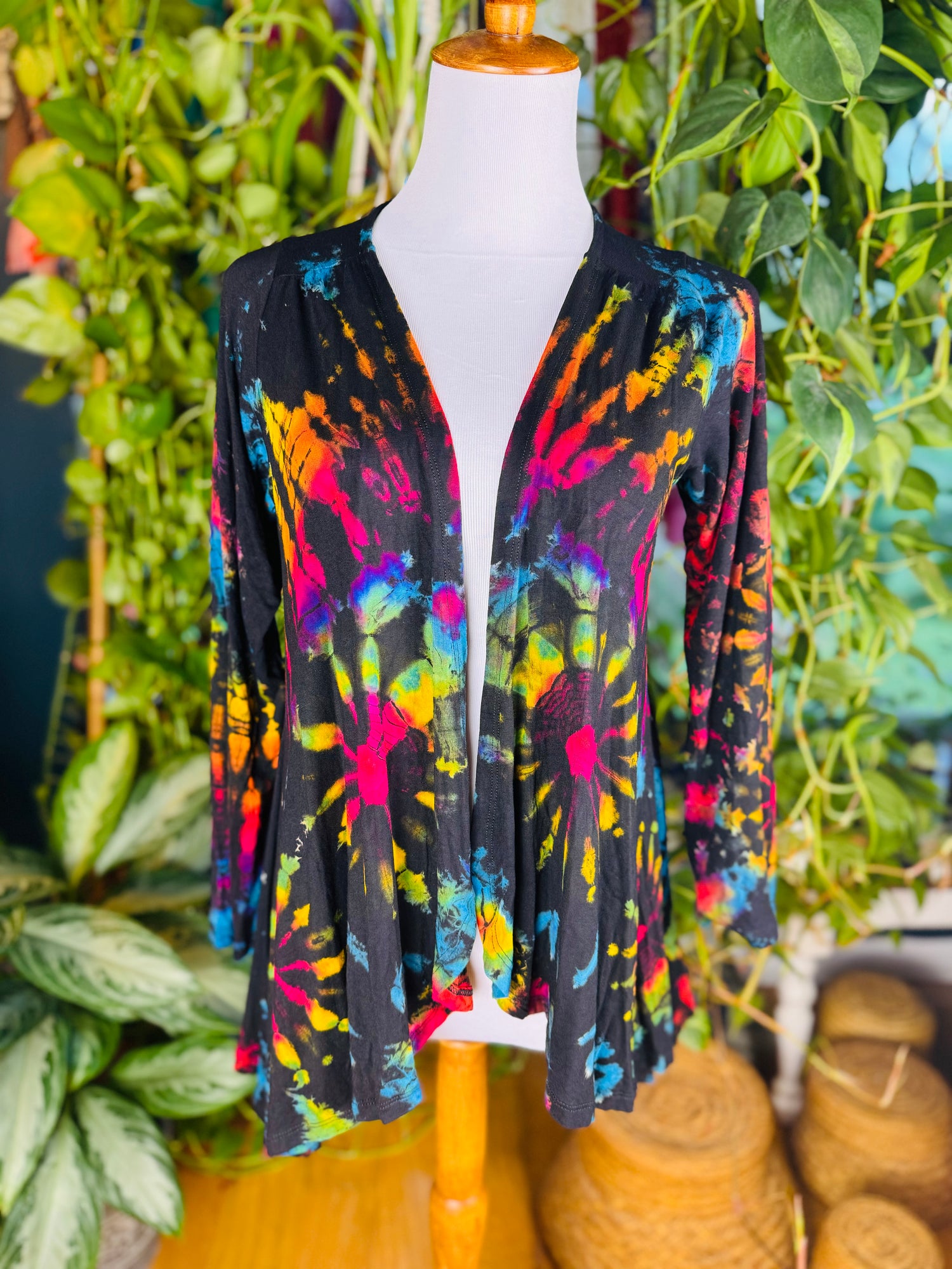 Tie Dye Scarlett Cardigan