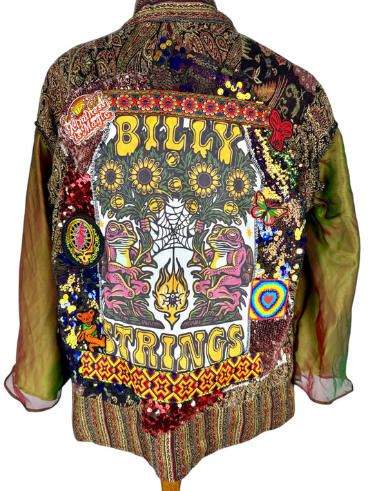 Billy Strings BMFS Patchwork Jacket Size Women’s Large