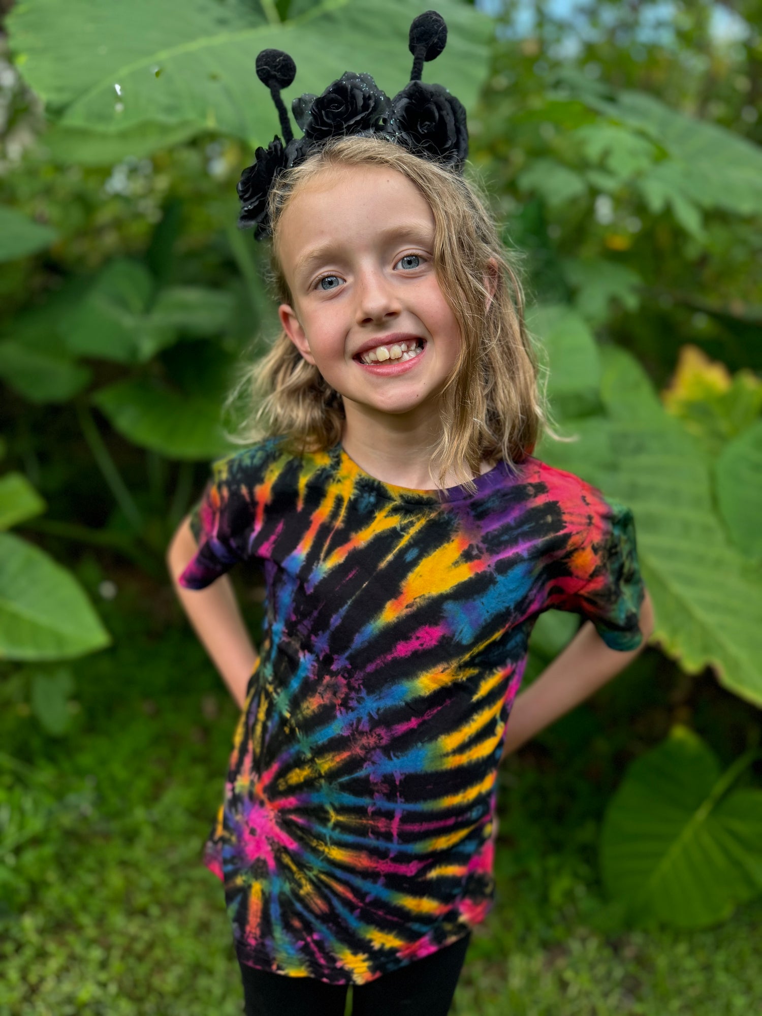 Tie Dye Kids Cotton Tee