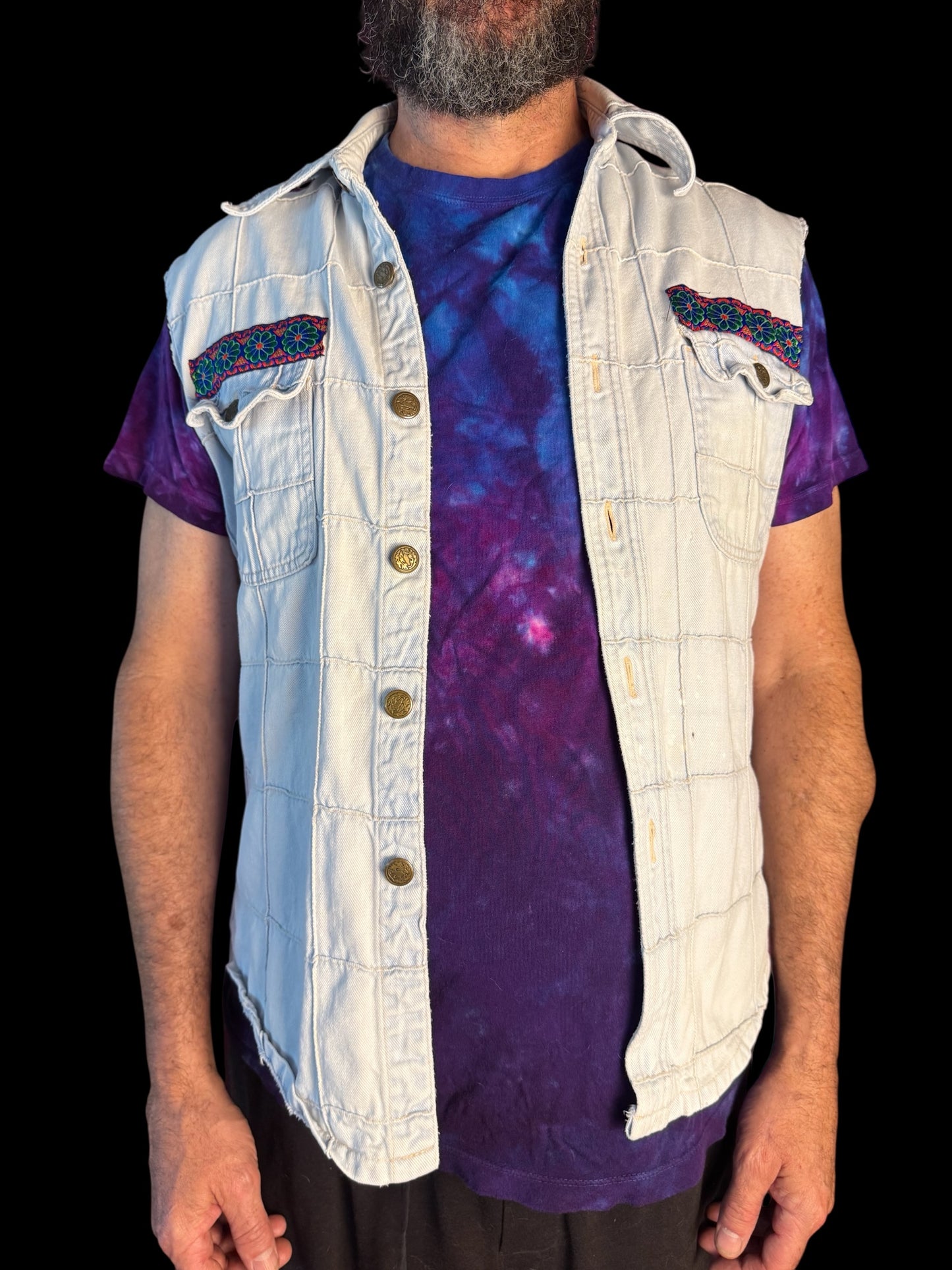 Men’s Grateful Dead Vest Size Men’s Large