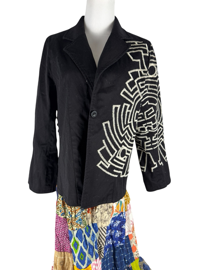 Billy Strings Festival Concert Jacket BMFS Spinning Patchwork Jacket Size Women’s Large