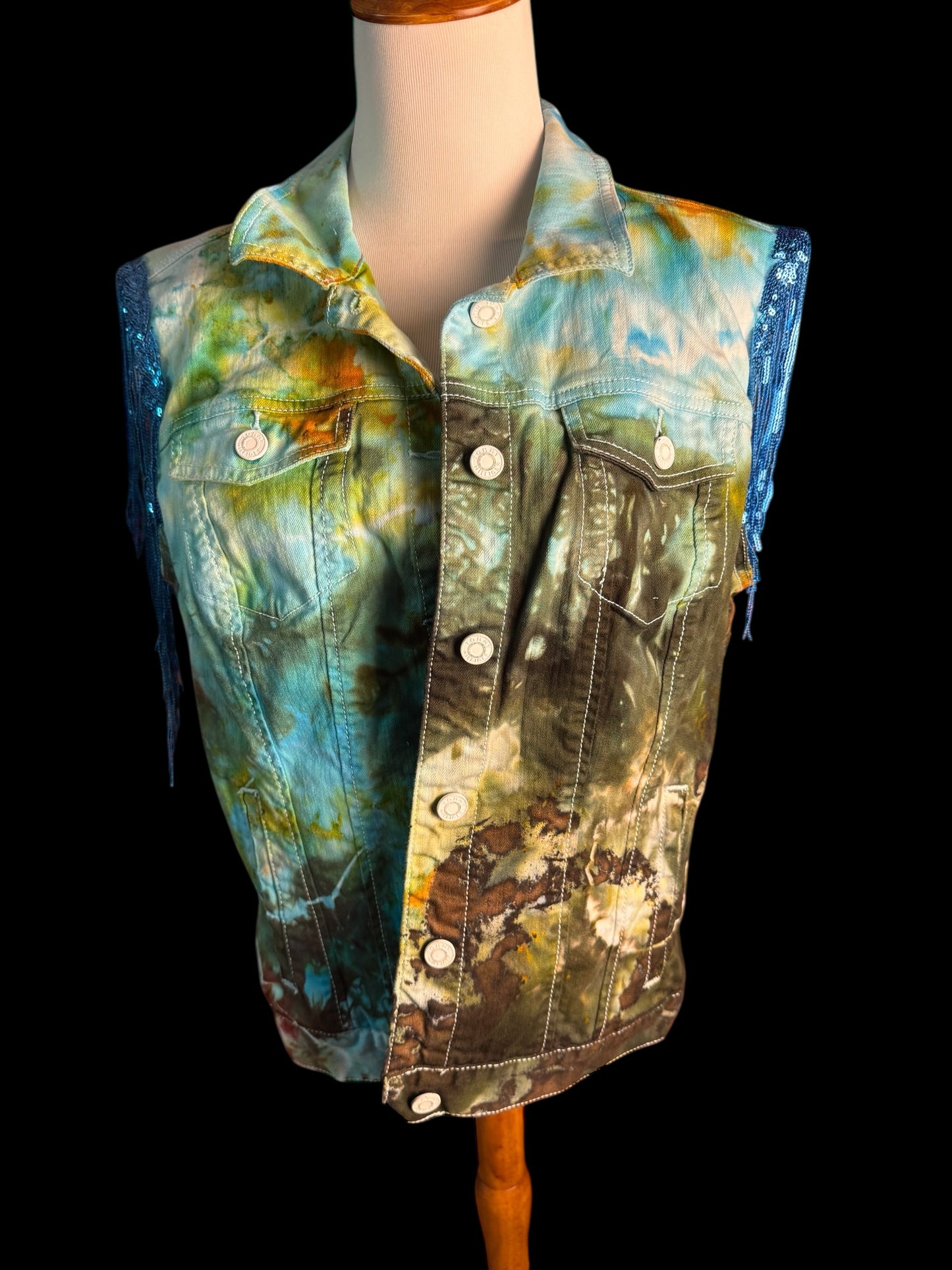 Widespread Panic Women’s XL Tiedye Vest