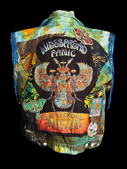Widespread Panic Women’s XL Tiedye Vest