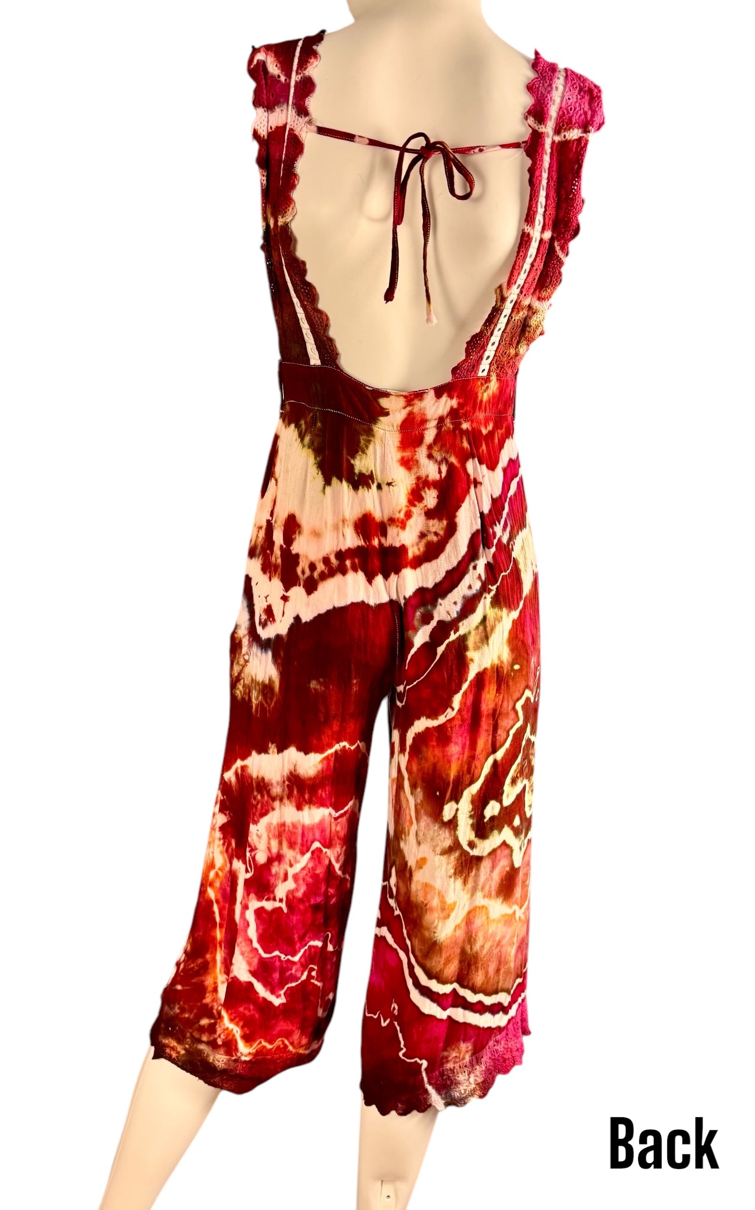 Women’s Small Geode Tiedye Jumpsuit