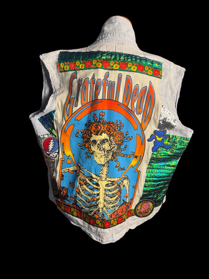 Men’s Grateful Dead Vest Size Men’s Large