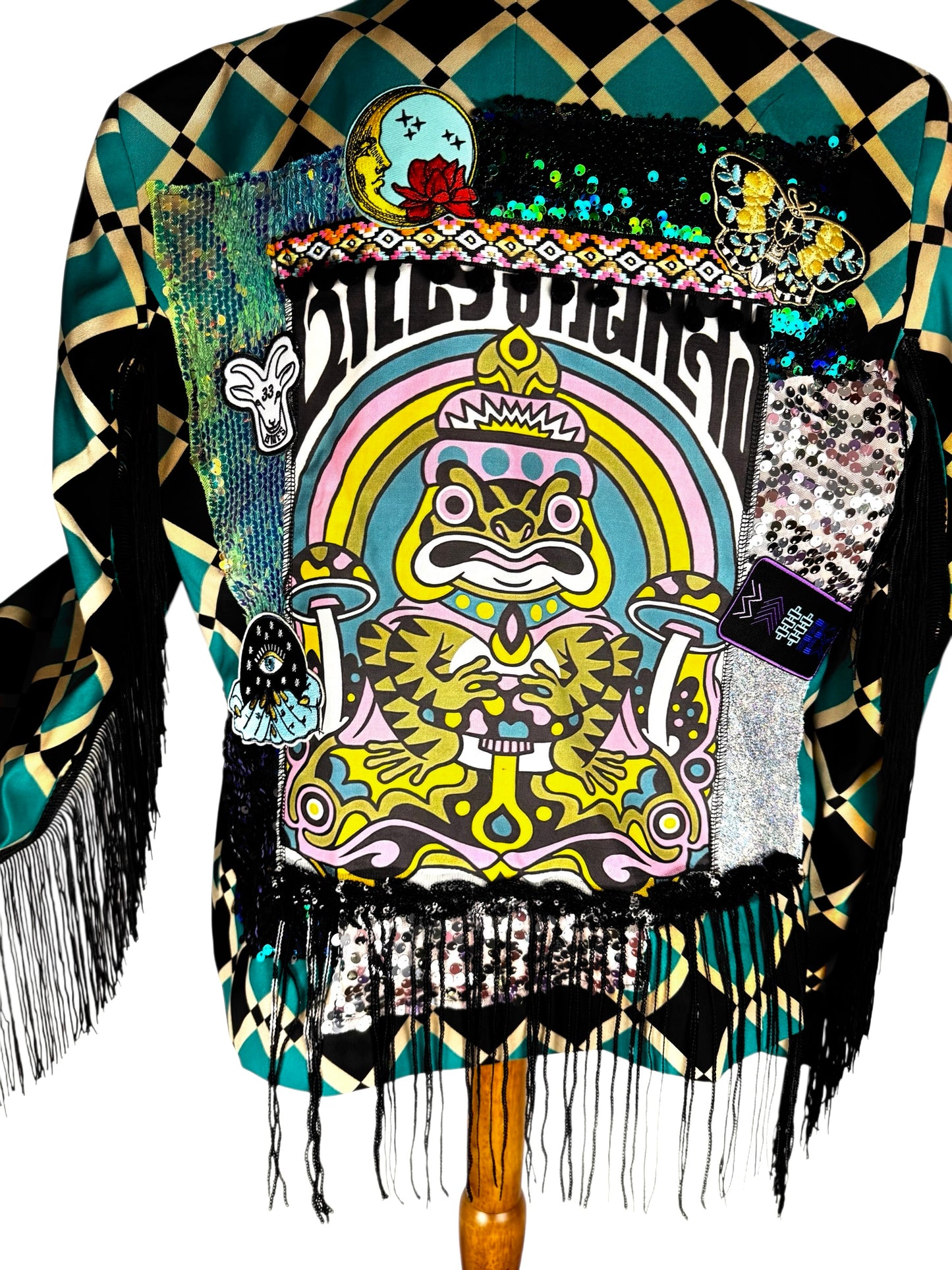 Billy Strings Upcycled Patchwork BMFS Festival Show Jacket Women’s Size 12 Large