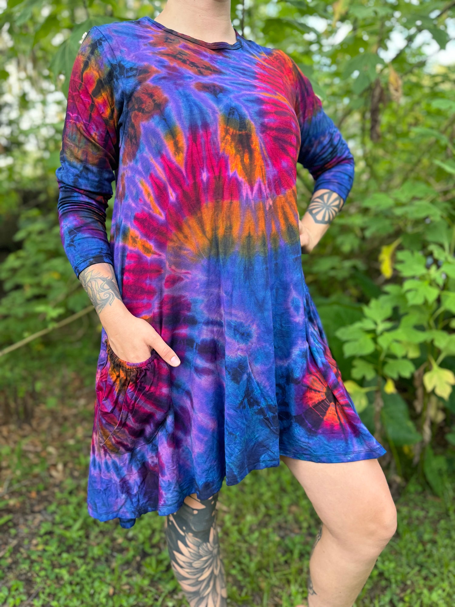 Tie Dye Polly Pocket Dress