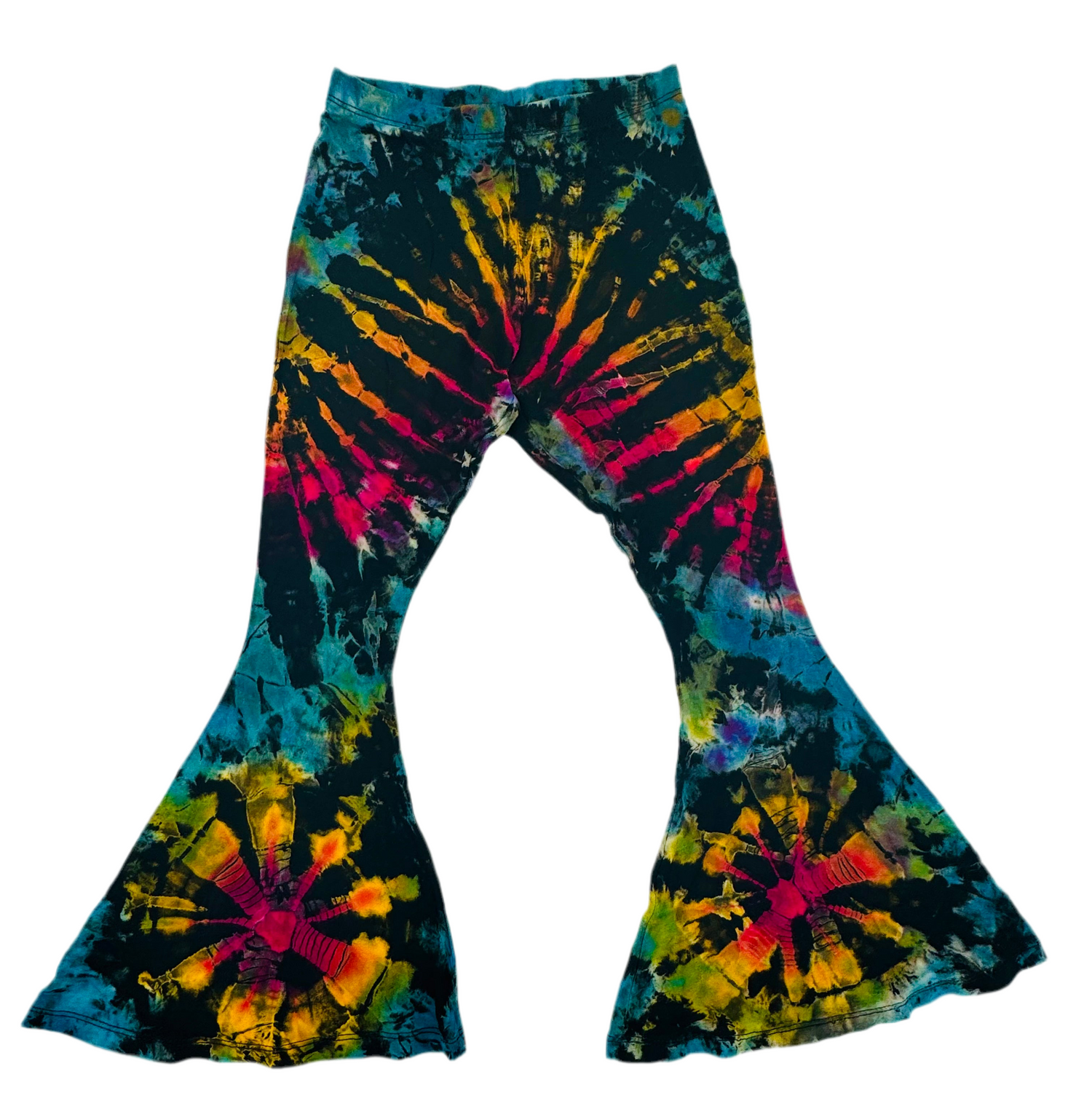 Tie Dye Kids Bell Bottoms