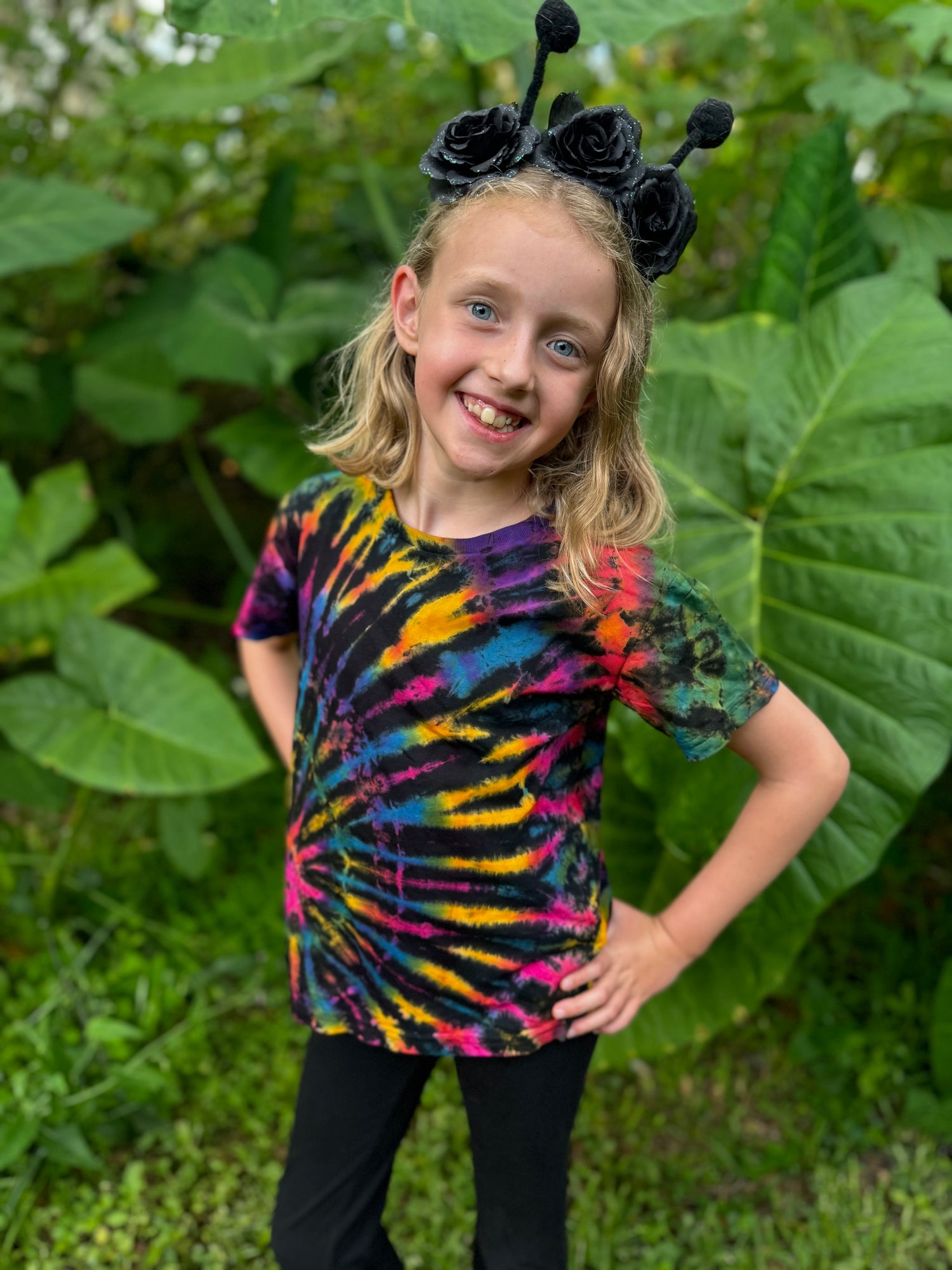 Tie Dye Kids Cotton Tee