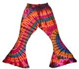 Tie Dye Kids Bell Bottoms