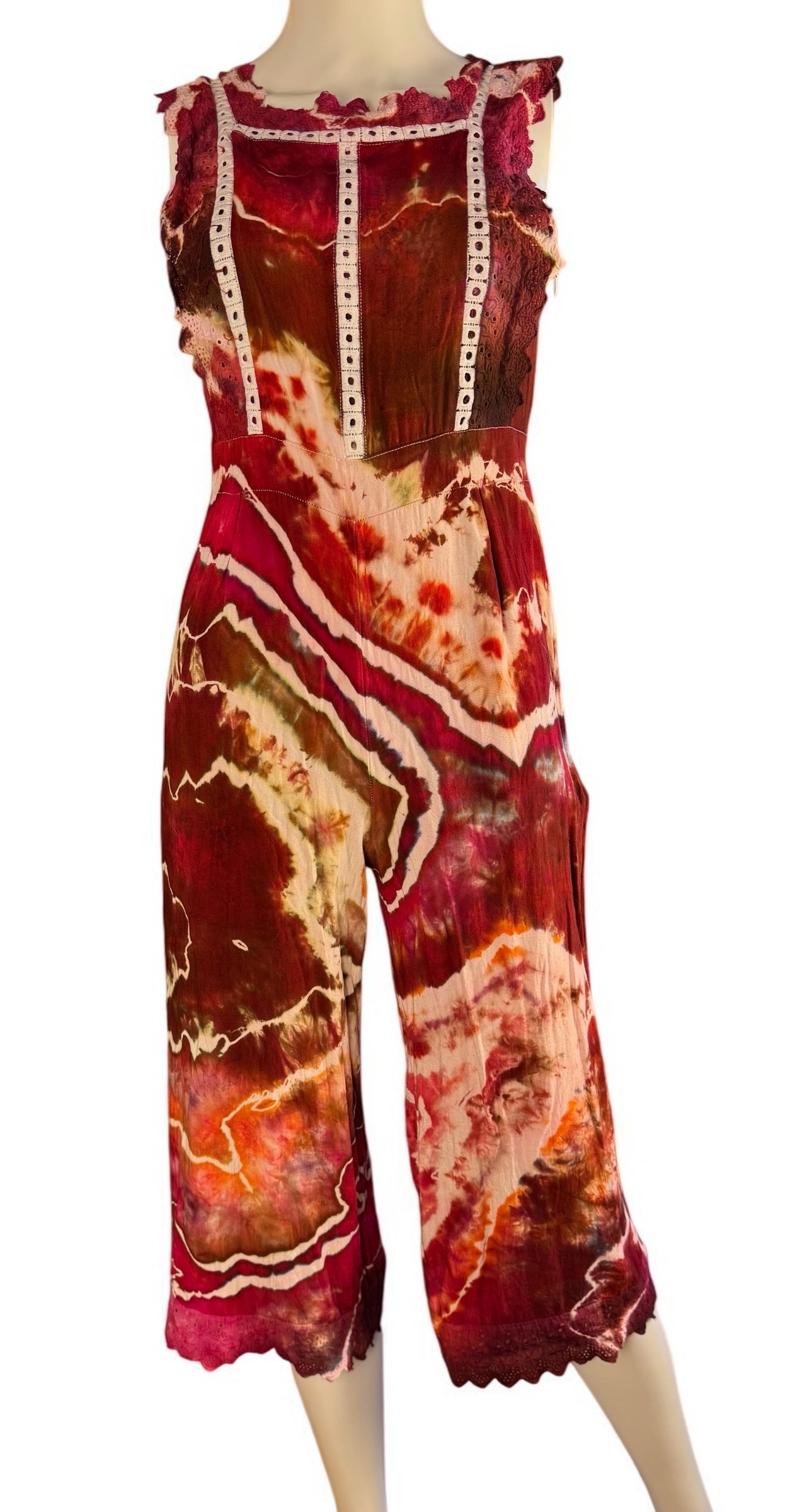 Women’s Small Geode Tiedye Jumpsuit