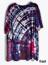 Unisex Size 3XL Bamboo Organic Cotton Geode Tiedye Tshirt One of a Kind