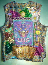 Widespread Panic Upcycled Festival Vest Size 3X (Men/Women)