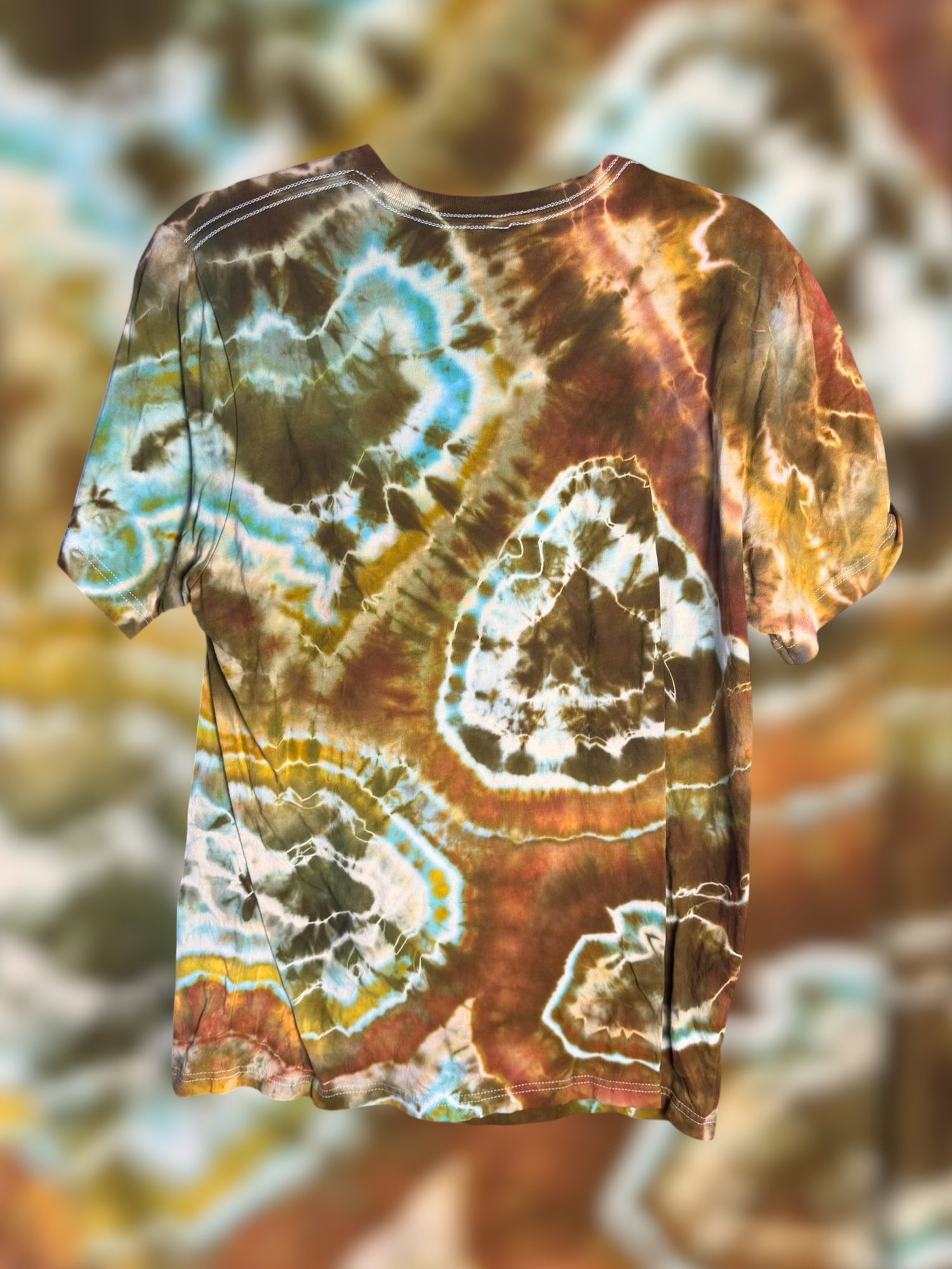 Widespread Panic WSMFP Geode Tiedye Bella Canvas Unisex T-Shirt Size Large