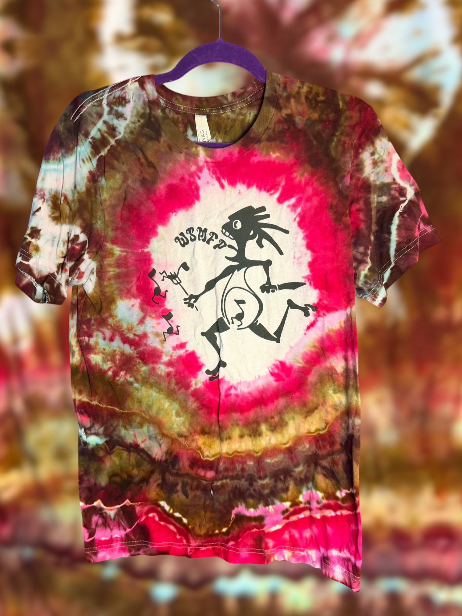 Widespread Panic WSMFP Geode Tiedye Bella Canvas Unisex T-Shirt Size Medium