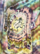 Widespread Panic WSMFP Geode Tiedye Bella Canvas Unisex T-Shirt Size 2XL