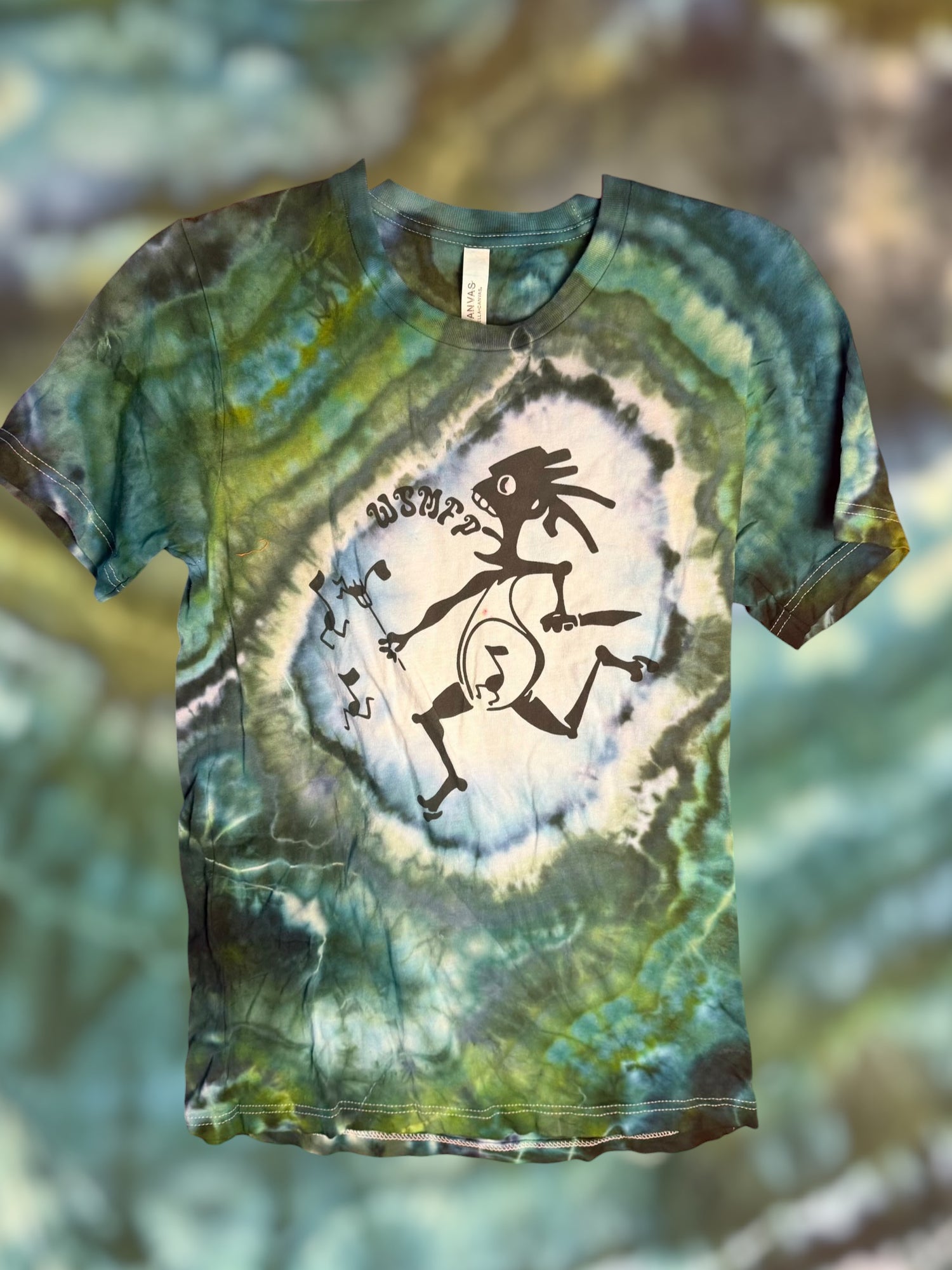 Widespread Panic WSMFP Geode Tiedye Bella Canvas Unisex T-Shirt Size Small