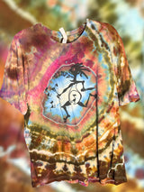 Widespread Panic WSMFP Geode Tiedye Bella Canvas Unisex T-Shirt Size XL