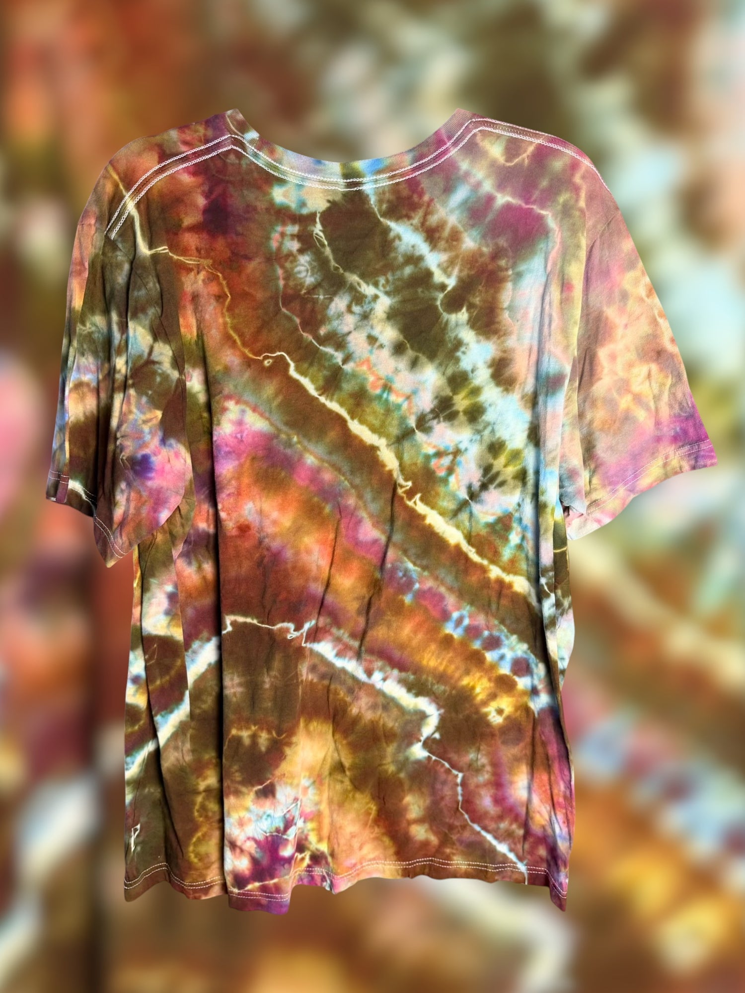 Widespread Panic WSMFP Geode Tiedye Bella Canvas Unisex T-Shirt Size XL