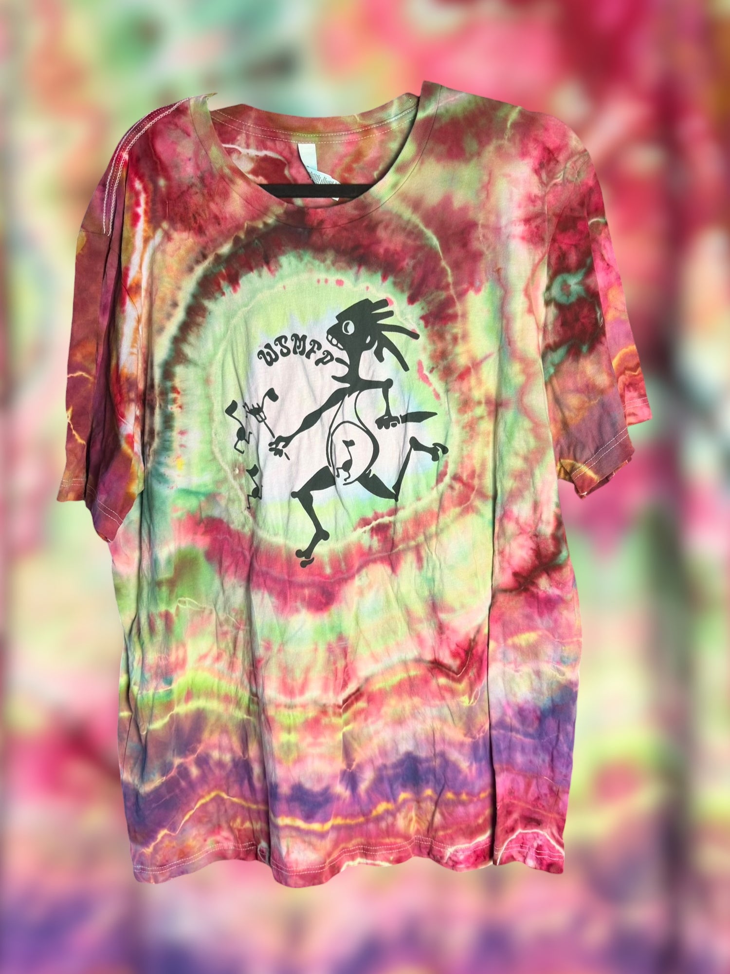 Widespread Panic WSMFP Geode Tiedye Bella Canvas Unisex T-Shirt Size 2XL