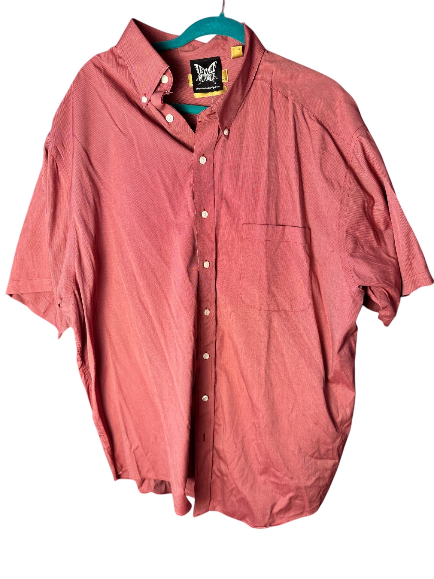Men’s Red Button up Billy Strings BMFS Shirt Size 2XL