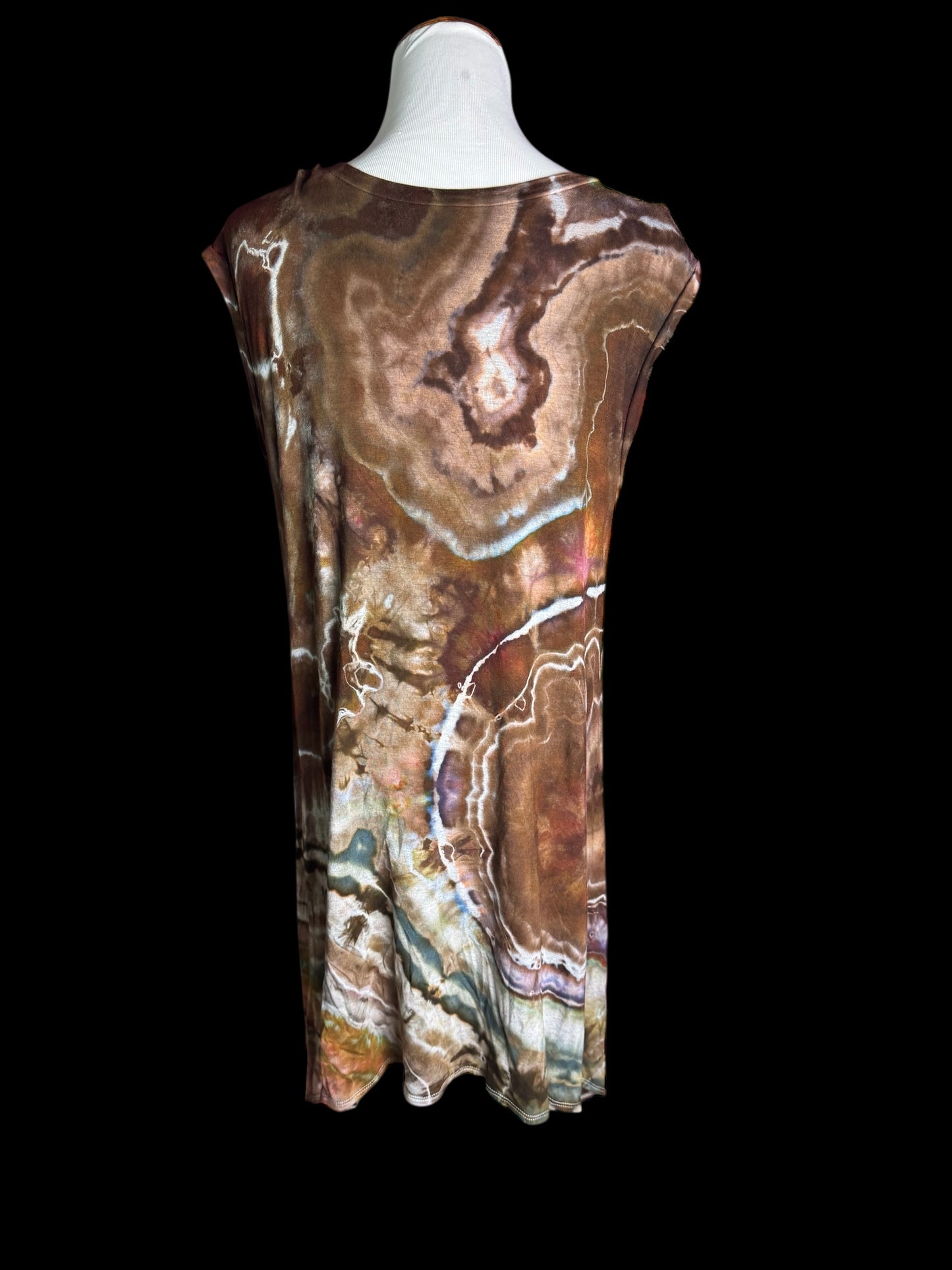 Geode Tiedye Plus size (1X) Tunic Dress/Shirt