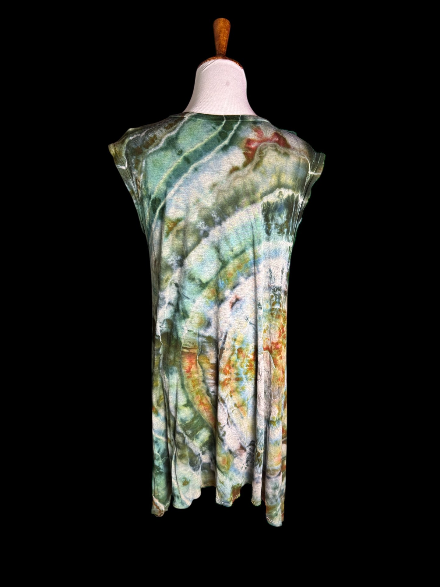 Geode Tiedye Plus Size (1X) Tunic Dress/Shirt