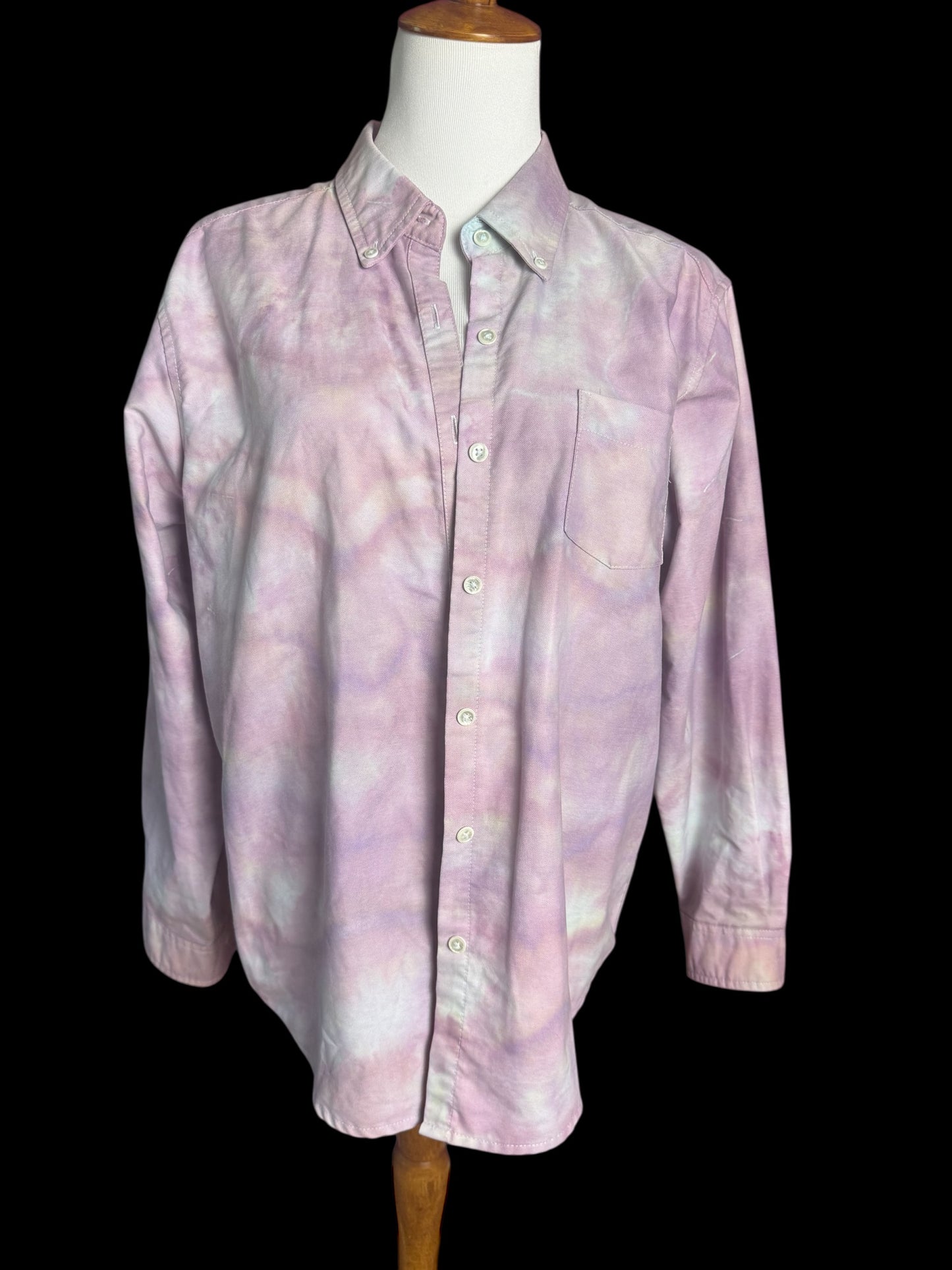 One of a kind Upcycled Billy Strings BMFS Long Sleeve Shirt Size 12Petite Women’s Medium/Large