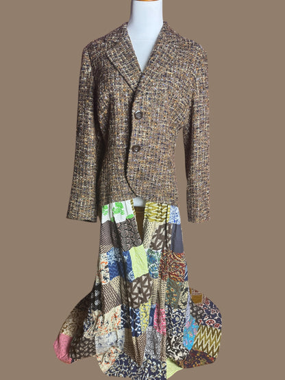 Women’s Patchwork Billy Strings BMFS Jacket Size 12 Large