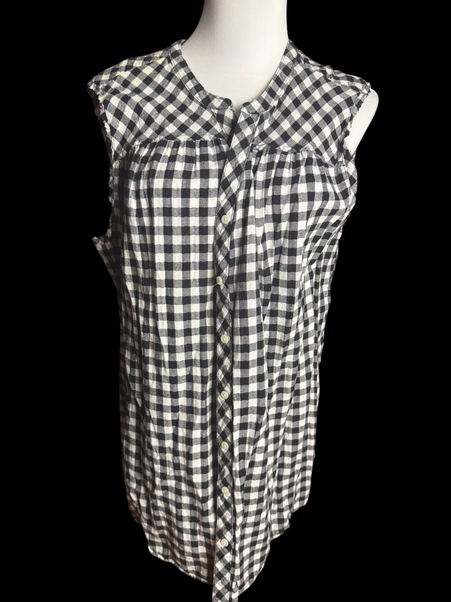 Billy Strings Checkered Vest Women’s Size 2XL