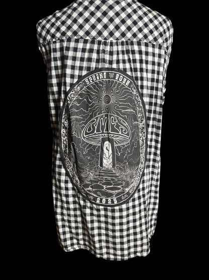 Billy Strings Checkered Vest Women’s Size 2XL