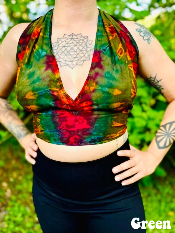 Tie Dye Cochita Halter Top