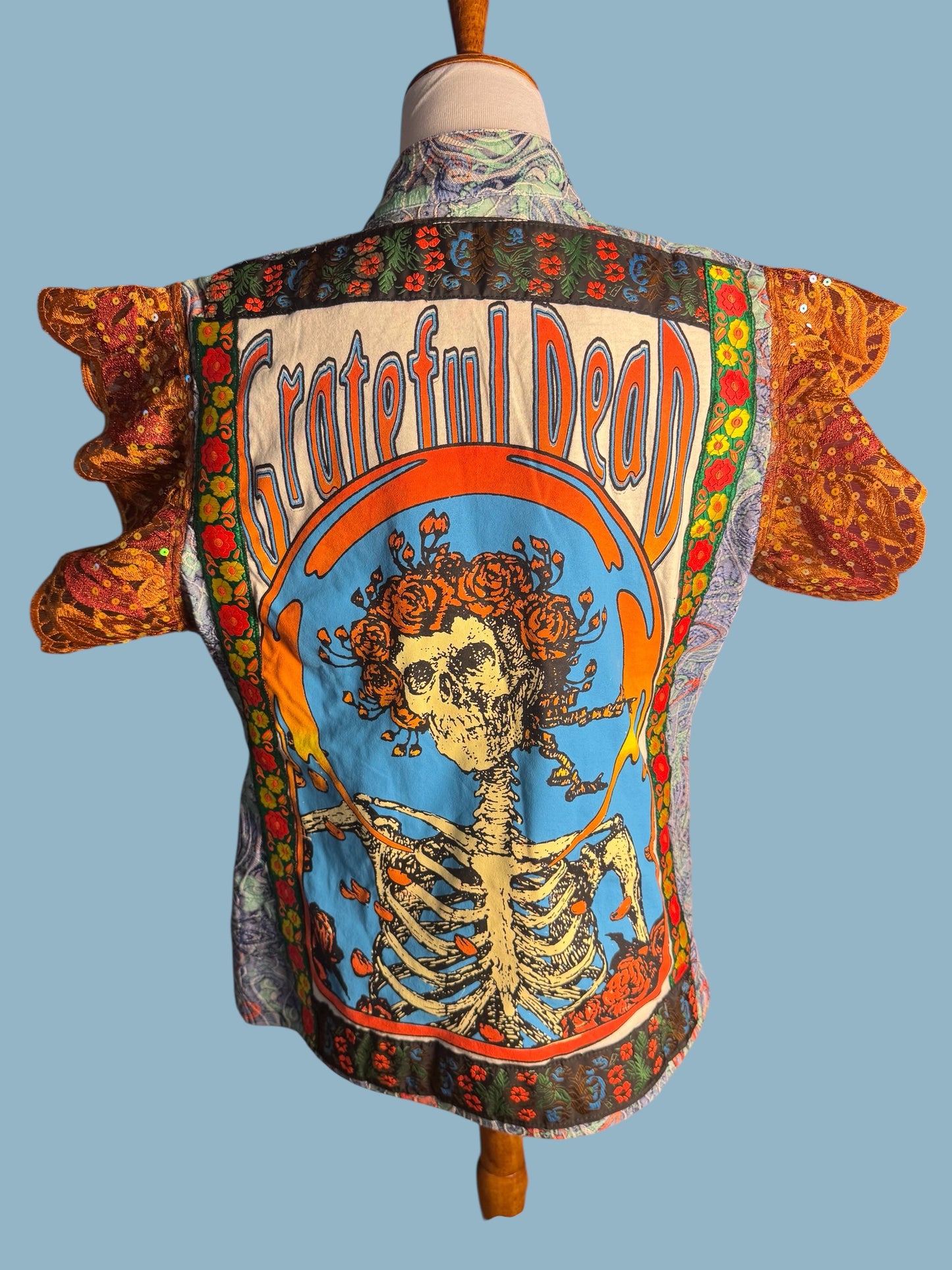 Grateful Dead Vest Size Large