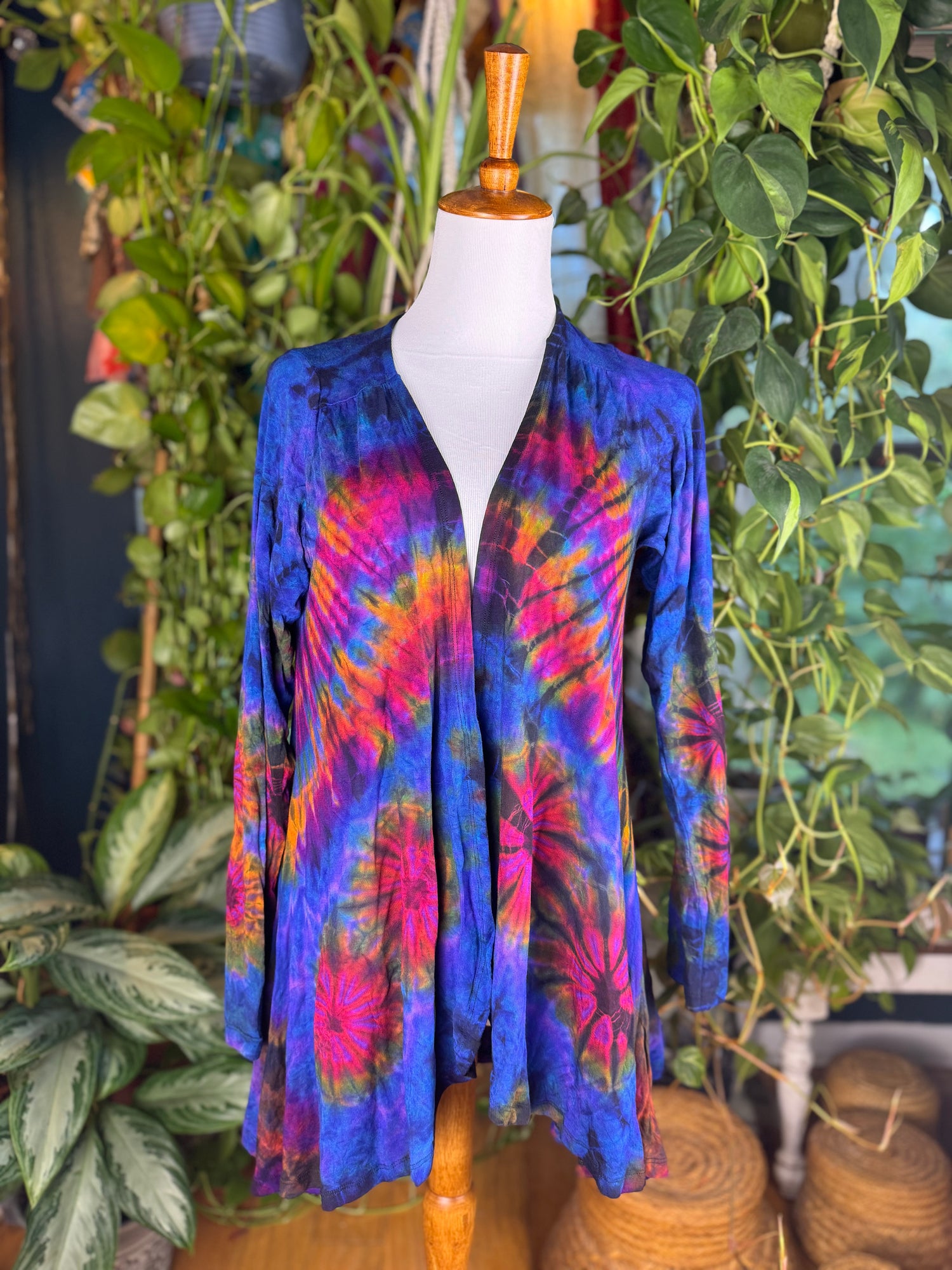 Tie Dye Scarlett Cardigan