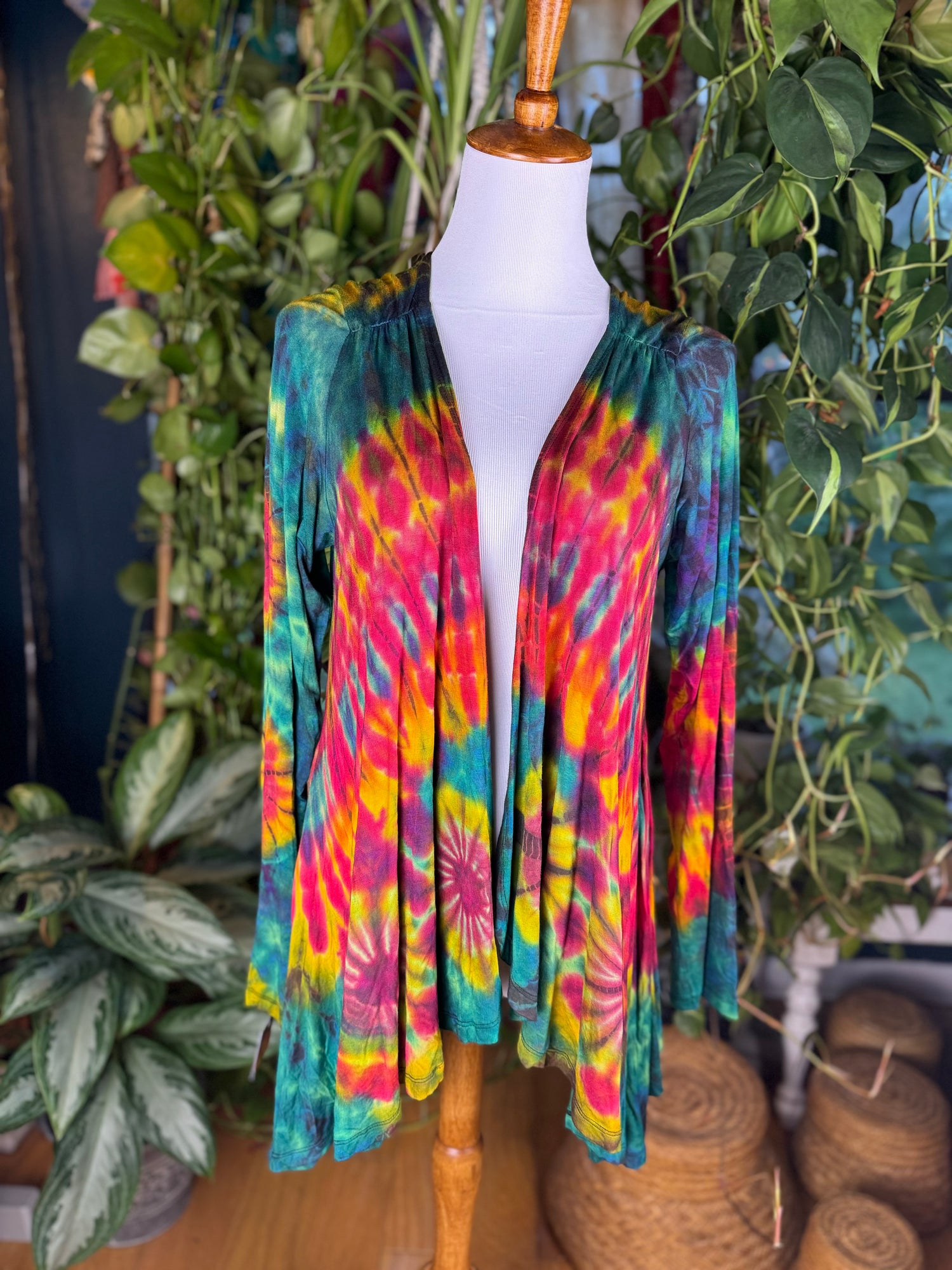 Tie Dye Scarlett Cardigan